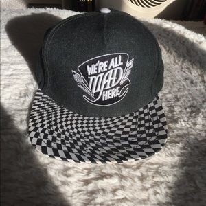 Trippy Mad Hatter Snap Back